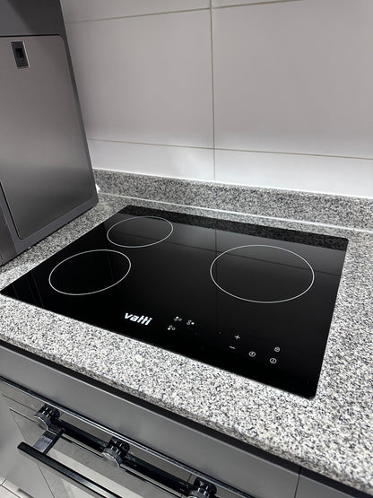 Cambio de Vidrio Vitrocerámico VATTI 3 Platos – Instalación Incluida