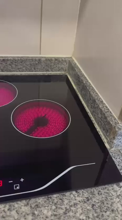 Cambio de Vidrio Vitrocerámico  Fensa 3 Platos – Instalación Incluida